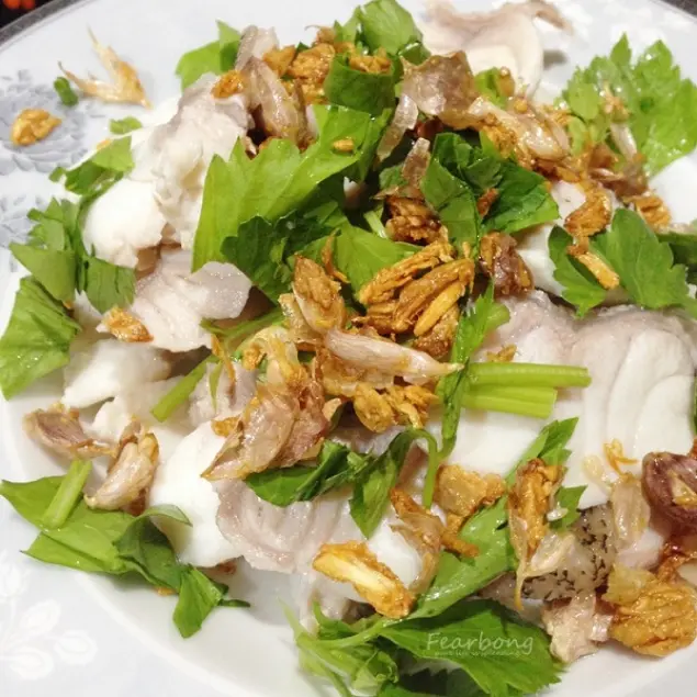 Steamed Seafood with Dip