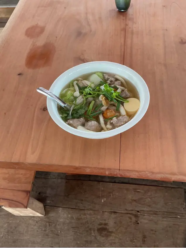 Clear Soup with Tofu and Minced Pork