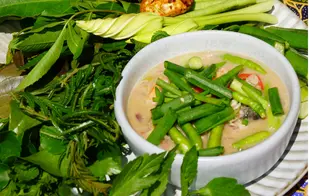 Fermented Catfish in Coconut Milk