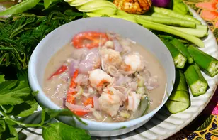 Fermented Kulao Fish in Coconut Milk