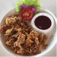 Deep-Fried Coated Soft-Shell Crab