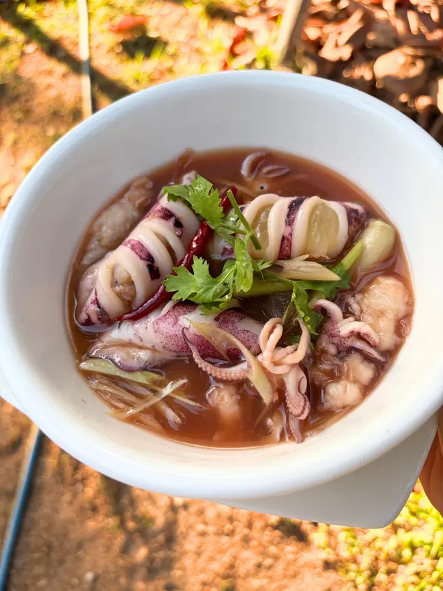Mama Squid in Sweet Coconut Sugar Soup